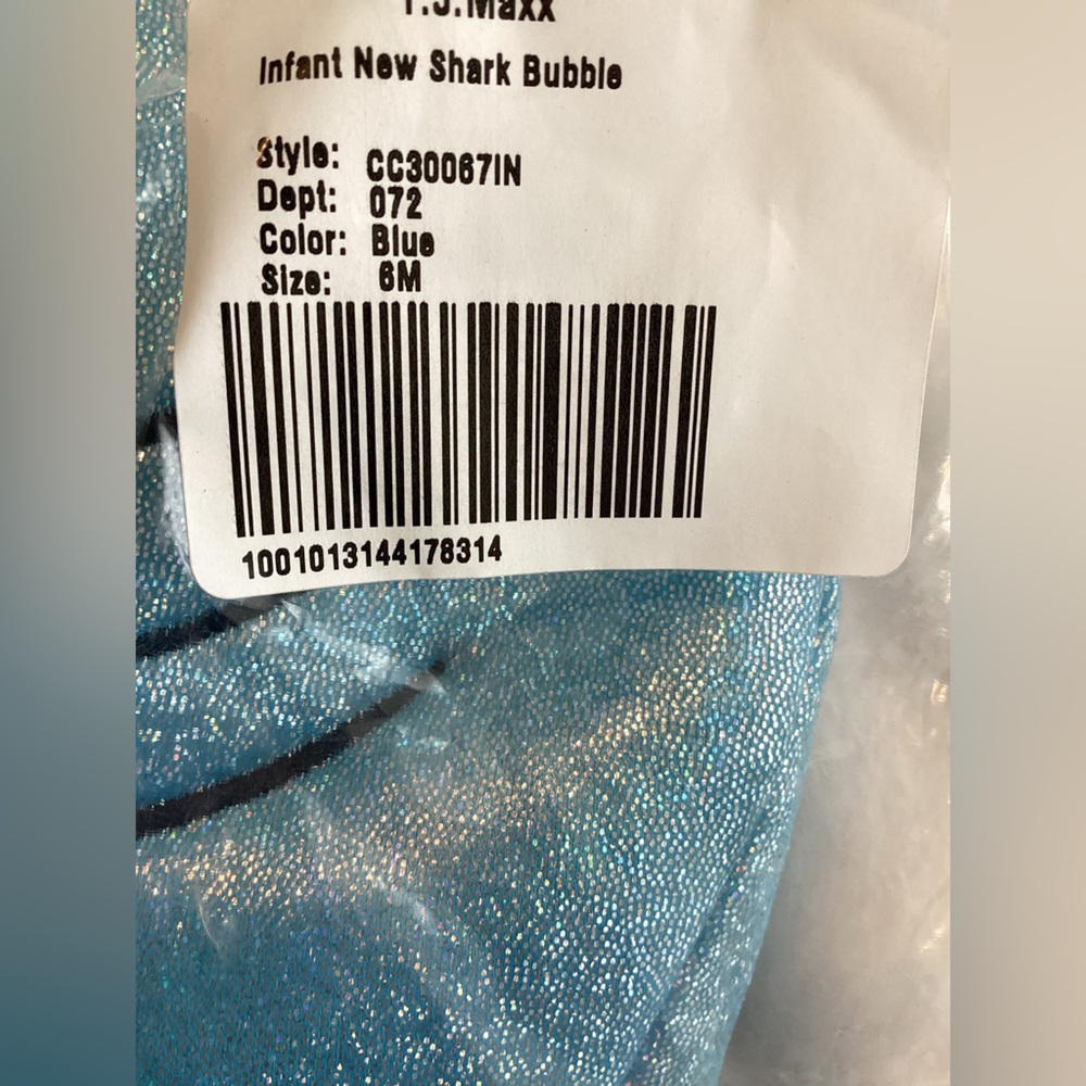 🦈 Infant Halloween Costume Shark Going Wild NEW 3-6 Months - Picture 12 of 13
